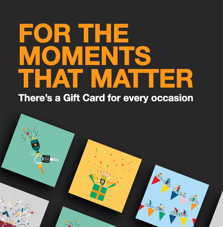 Halfords  Gift Card - Send the Perfect Gift Banner Image